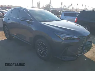 2025 Lexus NX with VIN 2T2GDCAZ4SC021181, listed as a IAAI auction lot 40977260 with 1,540 mi miles. Bid and sale history available at carsss.com. Image 1.
