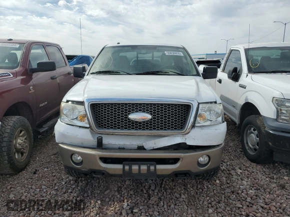 2006 Ford F-150 XLT with VIN 1FTPW14V76KC21097, listed as a Copart auction lot 50656855 with 152,631 mi miles and Salvage Title. Bid and sale history available at carsss.com. Image 5.