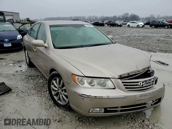 2006 Hyundai Azera SE with VIN KMHFC46F96A061818, listed as a Copart auction lot 44084205 with 83,779 mi miles and Salvage title. Bid and sale history available at DreamBid. Image 10.