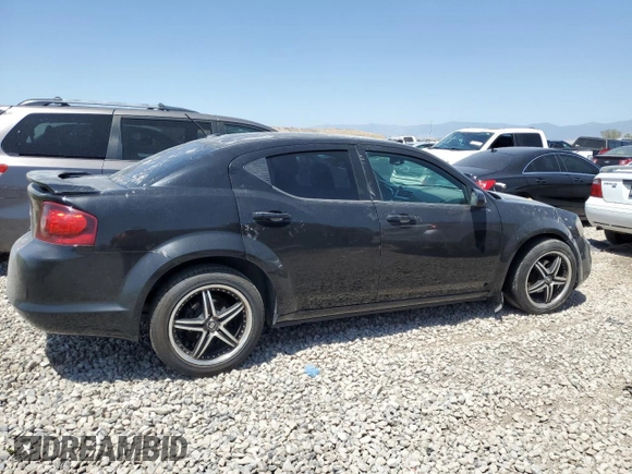 2014 Dodge Avenger SE with VIN 1C3CDZAB8EN222922, listed as a Copart auction lot 61455765 with 118,351 mi miles and Salvage title. Bid and sale history available at DreamBid. Image 3.