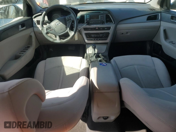 2017 Hyundai Sonata SE with VIN 5NPE24AFXHH536365, listed as a Copart auction lot 49785915 with 109,906 mi miles and Salvage Title. Bid and sale history available at carsss.com. Image 8.