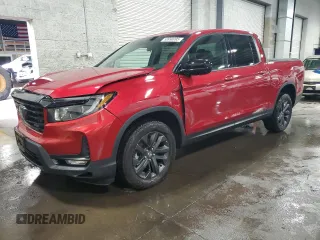 2023 Honda Ridgeline Sport z VIN 5FPYK3F11PB055381, wystawiony jako Copart lot #58990095 z przebiegiem 23 653 mil mil oraz Szkoda całkowita • Salvage title. Historia ofert i sprzedaży dostępna na DreamBid. Obrazek 1.