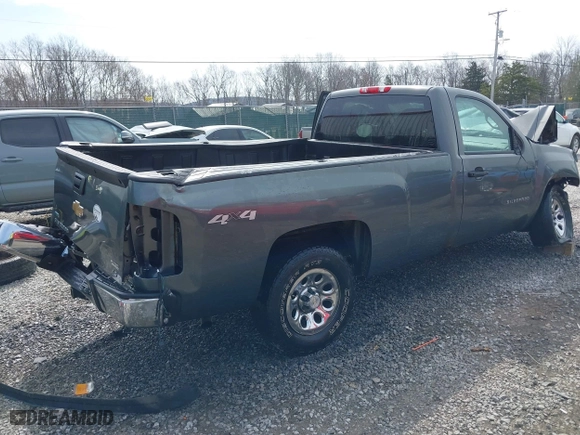 2011 Chevrolet Silverado 1500 Work Truck with VIN 1GCNKPE05BZ315389, listed as a IAAI auction lot 41781950 with 84,403 mi miles. Bid and sale history available at carsss.com. Image 4.