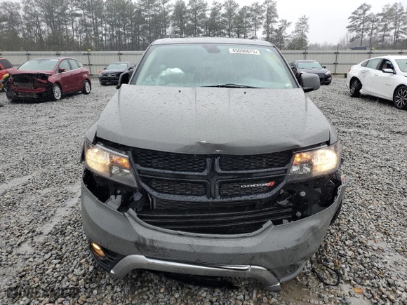 2020 Dodge Journey Crossroad with VIN 3C4PDCGB0LT265682, listed as a Copart auction lot 45090675 with 120,505 mi miles and Salvage Title. Bid and sale history available at carsss.com. Image 5.