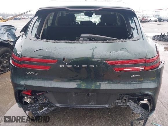 2022 Genesis GV70 2.5T с VIN KMUMADTB7NU050412, выставлен на аукционе IAAI как лот 41637025 с пробегом 53 407 миль миль и . История ставок и продаж доступна на DreamBid. Изображение 8.