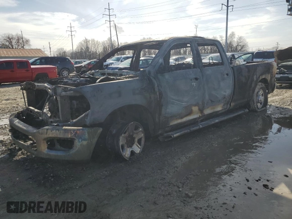 2019 Ram 2500 Big Horn with VIN 3C6UR5JL5KG611239, listed as a Copart auction lot 41635643 with 0 mi miles and Non Repairable. Bid and sale history available at carsss.com. Image 1.
