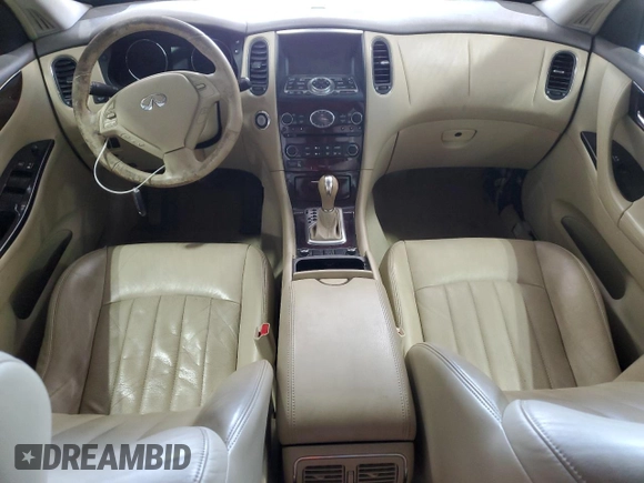 2012 Infiniti EX Journey z VIN JN1AJ0HRXCM451506, wystawiony jako Copart lot #58348595 z przebiegiem Nie podano mil oraz Szkoda całkowita • Salvage title. Historia ofert i sprzedaży dostępna na DreamBid. Obrazek 8.