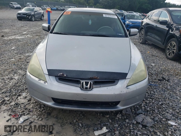 2003 Honda Accord LX with VIN 1HGCM563X3A144736, listed as a Copart auction lot 62928425 with 313,093 mi miles and Salvage title. Bid and sale history available at DreamBid. Image 5.