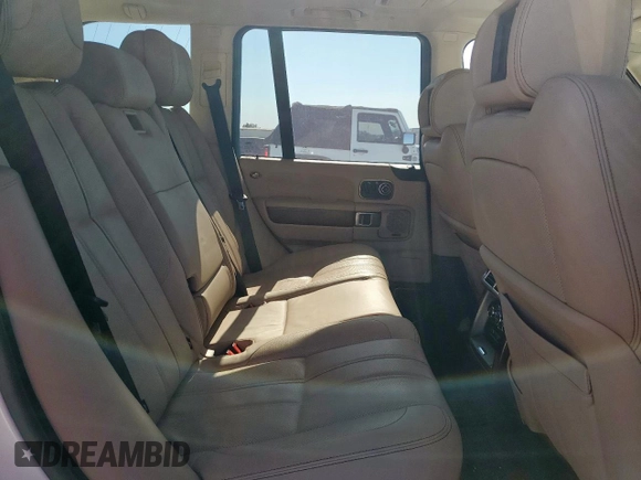 2010 Land Rover Range Rover SC Autobiography with VIN SALMP1E49AA327936, listed as a Copart auction lot 57446715 with 86,651 mi miles and Salvage title. Bid and sale history available at DreamBid. Image 11.