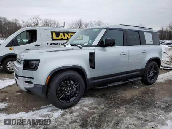 2024 Land Rover Defender S z VIN SALEJ7EU8R2315730, wystawiony jako Copart lot #42731245 z przebiegiem 249 mil mil oraz Szkoda całkowita • Salvage title. Historia ofert i sprzedaży dostępna na DreamBid. Obrazek 1.