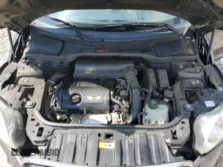 2014 MINI Countryman S with VIN WMWZC3C57EWP25099, listed as a Copart auction lot 62646555 with 153,059 mi miles and Salvage title. Bid and sale history available at DreamBid. Image 11.