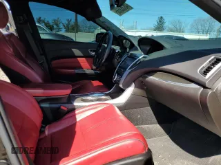 2018 Acura TLX w/A-SPEC Pkg with VIN 19UUB3F62JA005514, listed as a Copart auction lot 48353655 with 0 mi miles and Salvage Title. Bid and sale history available at carsss.com. Image 7.