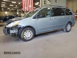 2007 Toyota Sienna CE with VIN 5TDZK23C47S082566, listed as a Copart auction lot 54126205 with 0 mi miles and Salvage Title. Bid and sale history available at carsss.com. Image 1.