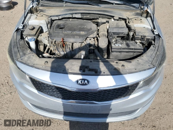 2017 Kia Optima LX with VIN 5XXGT4L35HG122821, listed as a Copart auction lot 59802025 with 163,232 mi miles and Salvage title. Bid and sale history available at DreamBid. Image 11.