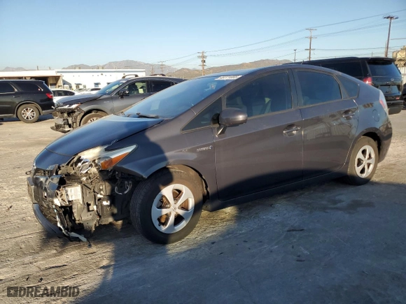 2013 Toyota Prius One with VIN JTDKN3DU9D1714041, listed as a Copart auction lot 46621085 with 199,018 mi miles and Salvage Title. Bid and sale history available at carsss.com. Image 1.