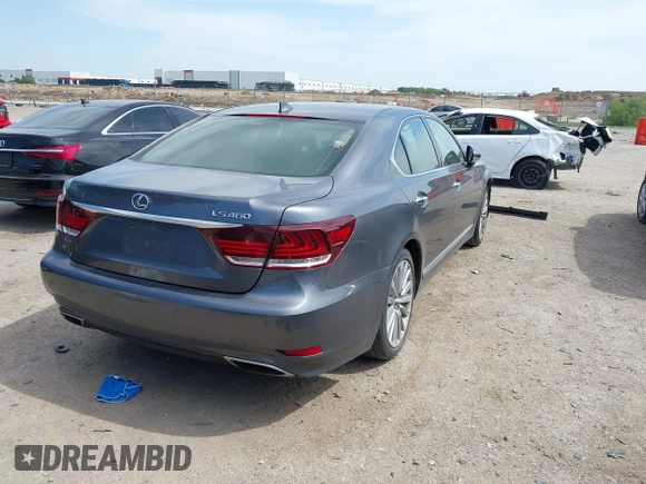 2014 Lexus LS 460 with VIN JTHBL5EF4E5126008, listed as a IAAI auction lot 42248168 with 179,439 mi miles and . Bid and sale history available at DreamBid. Image 4.