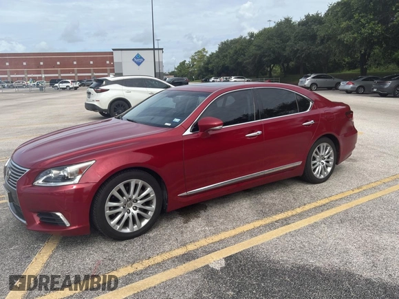 2015 Lexus LS 460 with VIN JTHBL5EF8F5135294, listed as a Copart auction lot 64402185 with 92,515 mi miles and Clean title. Bid and sale history available at DreamBid. Image 2.