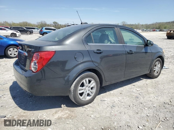2015 Chevrolet Sonic LT with VIN 1G1JC5SH6F4134436, listed as a Copart auction lot 52627365 with 153,286 mi miles and Salvage Title. Bid and sale history available at DreamBid. Image 3.