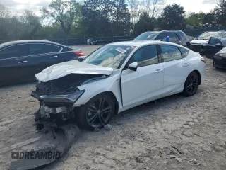 2023 Acura Integra Technology with VIN 19UDE4G70PA004942, listed as a Copart auction lot 52940035 with 56,492 mi miles and Salvage title. Bid and sale history available at DreamBid. Image 1.