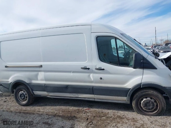 2017 Ford Transit Van with VIN 1FTYR2CM9HKA61043, listed as a IAAI auction lot 41282597 with NaN miles. Bid and sale history available at carsss.com. Image 14.