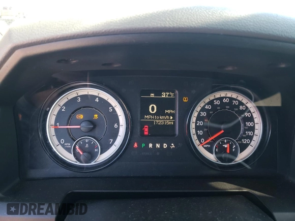 2019 Ram 1500 Classic Tradesman with VIN 3C6JR6DT4KG546940, listed as a Copart auction lot 46111755 with 172,315 mi miles and Clean Title. Bid and sale history available at carsss.com. Image 9.