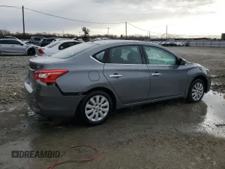2017 Nissan Sentra S with VIN 3N1AB7APXHY320031, listed as a Copart auction lot 50646005 with 63,397 mi miles and Salvage Title. Bid and sale history available at DreamBid. Image 3.