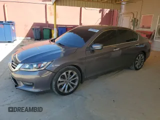 2014 Honda Accord Sport with VIN 1HGCR2F59EA296379, listed as a Copart auction lot 50086305 with 349,583 mi miles and Salvage Title. Bid and sale history available at DreamBid. Image 1.