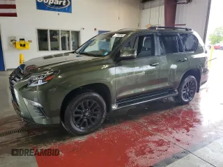 2023 Lexus GX 460 z VIN JTJSM7BX0P5343465, wystawiony jako Copart lot #83568744 z przebiegiem 13 519 mil mil oraz Szkoda całkowita • Salvage title. Historia ofert i sprzedaży dostępna na DreamBid. Obrazek 1.