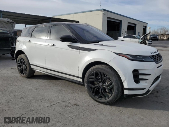 2021 Land Rover Range Rover Evoque R-Dynamic S with VIN SALZT2FX3MH135276, listed as a Copart auction lot 42966195 with 90,596 mi miles and Salvage Title. Bid and sale history available at carsss.com. Image 4.