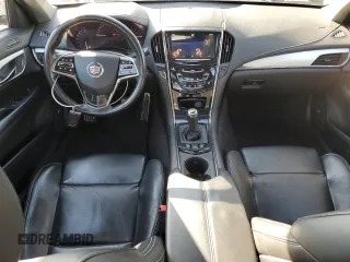 2014 Cadillac ATS Premium with VIN 1G6AE5SX3E0164026, listed as a Copart auction lot 43981795 with 126,148 mi miles and Salvage Title. Bid and sale history available at carsss.com. Image 8.