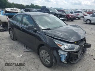 2020 Kia Rio S with VIN 3KPA24AD6LE349327, listed as a Copart auction lot 58131324 with 61,298 mi miles and Salvage Title. Bid and sale history available at carsss.com. Image 4.
