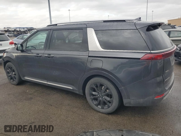 2023 Kia Carnival SX with VIN KNDNE5H30P6199254, listed as a Copart auction lot 78576974 with 36,167 mi miles and Salvage Title. Bid and sale history available at carsss.com. Image 2.