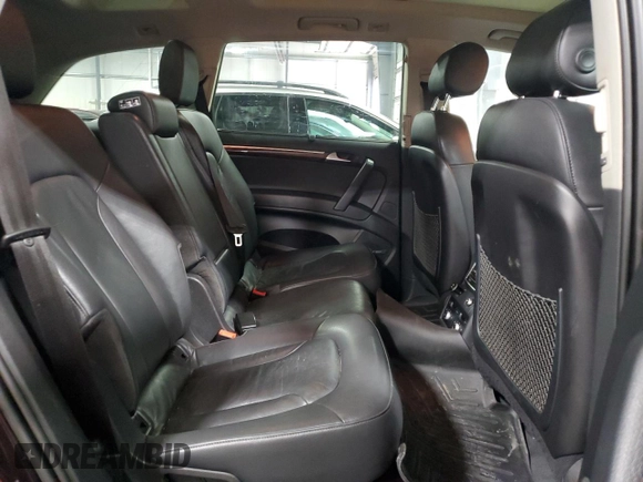 2015 Audi Q7 Premium Plus with VIN WA1LGAFE6FD004194, listed as a Copart auction lot 60368455 with 118,598 mi miles and Salvage title. Bid and sale history available at DreamBid. Image 11.