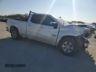 2019 Chevrolet Silverado 1500 LT with VIN 1GCRWCED9KZ219802, listed as a Copart auction lot 83620414 with Not Provided miles and Salvage Title. Bid and sale history available at DreamBid. Image 4.