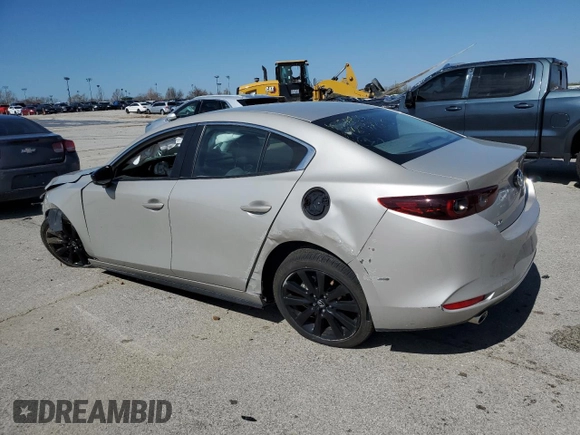 2025 Mazda 3 S Select Sport with VIN 3MZBPABM1SM458167, listed as a Copart auction lot 51008445 with Not Provided miles and Salvage Title. Bid and sale history available at carsss.com. Image 2.