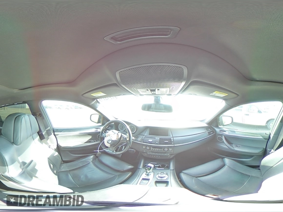2010 BMW X6 M with VIN 5YMGZ0C50ALK13565, listed as a Copart auction lot 81646874 with 125,113 mi miles and Salvage Title. Bid and sale history available at carsss.com. Image 12.