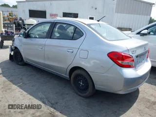 2020 Mitsubishi Mirage ES with VIN ML32F3FJ4LHF11148, listed as a IAAI auction lot 42816745 with 56,298 mi miles and . Bid and sale history available at DreamBid. Image 3.