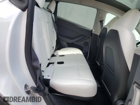 2025 Tesla Model Y Long Range with VIN 7SAYGDED4SF232433, listed as a Copart auction lot 51504015 with Not Provided miles and Salvage Title. Bid and sale history available at DreamBid. Image 11.