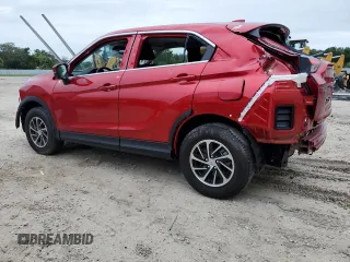 2024 Mitsubishi Eclipse Cross ES with VIN JA4ATUAAXRZ047520, listed as a Copart auction lot 73938724 with 7,563 mi miles and Salvage title. Bid and sale history available at DreamBid. Image 2.