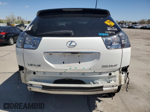 2008 Lexus RX with VIN 2T2HK31U48C082439, listed as a Copart auction lot 53052075 with 127,501 mi miles and Salvage Title. Bid and sale history available at carsss.com. Image 6.