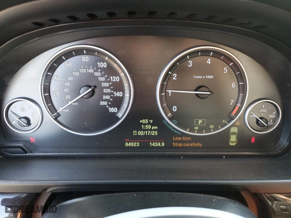 2014 BMW 5 Series 528i with VIN WBA5A5C59ED509105, listed as a Copart auction lot 45533415 with 64,923 mi miles and Salvage Title. Bid and sale history available at carsss.com. Image 9.