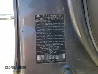 2016 Land Rover LR4 HSE с VIN SALAG2V69GA839831, выставлен на аукционе Copart как лот 58447005 с пробегом 93 453 миль миль и Чистый • Clean title. История ставок и продаж доступна на DreamBid. Изображение 13.