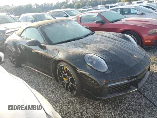 2024 Porsche 911 Turbo with VIN WP0CD2A98RS257662, listed as a Copart auction lot 73840434 with 0 mi miles and Salvage Title. Bid and sale history available at carsss.com. Image 4.