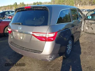 2013 Honda Odyssey EX-L with VIN 5FNRL5H64DB034860, listed as a IAAI auction lot 42013204 with 104,314 mi miles and . Bid and sale history available at carsss.com. Image 4.