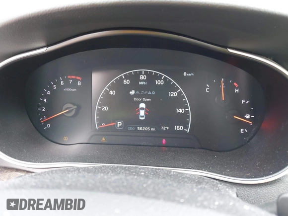 2015 Kia Cadenza Premium with VIN KNALN4D79F5178379, listed as a IAAI auction lot 41594983 with 56,205 mi miles. Bid and sale history available at carsss.com. Image 7.