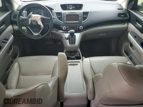 2012 Honda CR-V EX-L with VIN JHLRM3H76CC006955, listed as a Copart auction lot 53300325 with 128,403 mi miles and Salvage Title. Bid and sale history available at carsss.com. Image 8.