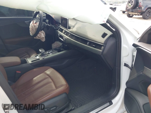 2018 Audi A4 Premium Plus with VIN WAULMAF48JA090847, listed as a IAAI auction lot 41389591 with 74,551 mi miles. Bid and sale history available at carsss.com. Image 5.