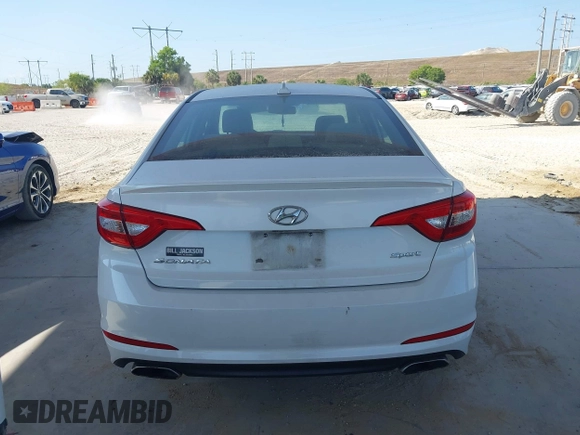 2016 Hyundai Sonata Sport with VIN 5NPE34AF1GH283142, listed as a IAAI auction lot 42226129 with 111,724 mi miles and . Bid and sale history available at DreamBid. Image 16.