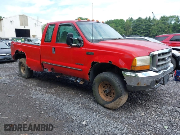 2000 Ford F-250 XL with VIN 1FTNX21FXYEC57021, listed as a IAAI auction lot 42674090 with 221,950 mi miles and . Bid and sale history available at DreamBid. Image 1.