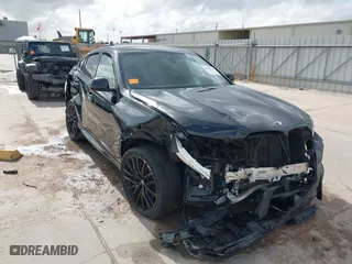 2022 BMW X6 xDrive40i with VIN 5UXCY6C01N9K61756, listed as a IAAI auction lot 41083429 with 53,132 mi miles. Bid and sale history available at carsss.com. Image 1.